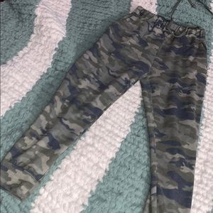 camo joggers